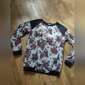 Floral Print Women's Sweater